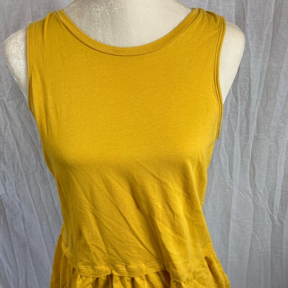 Mustard yellow flare shirt - Picture 2 of 2
